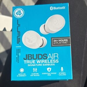 JLab JBuds Air True Wireless Earbuds - White